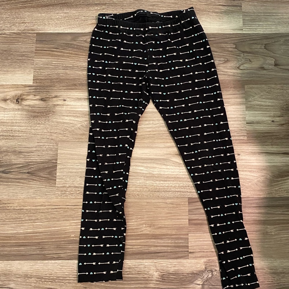 Girls black leggings